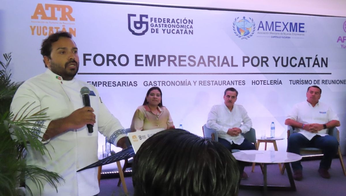 Los candidatos a la gobernatura estuvieron en el Foro Empresarial por Yucatán