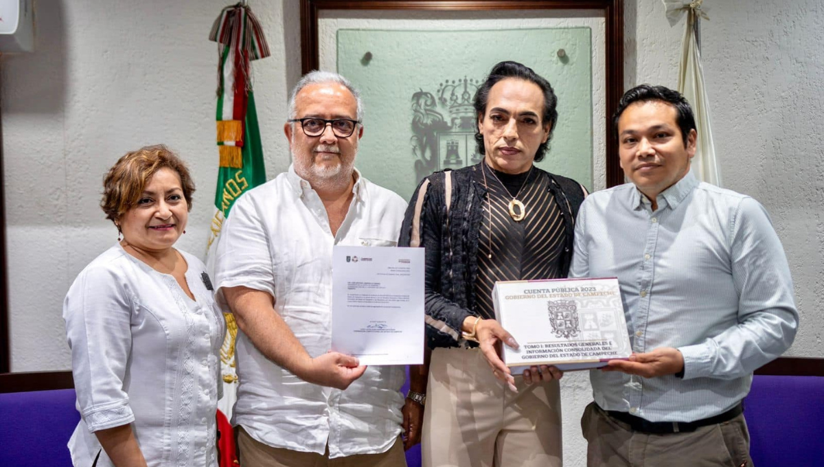 Entregan Cuenta Pública 2023 del Gobierno de Campeche al Poder Legislativo