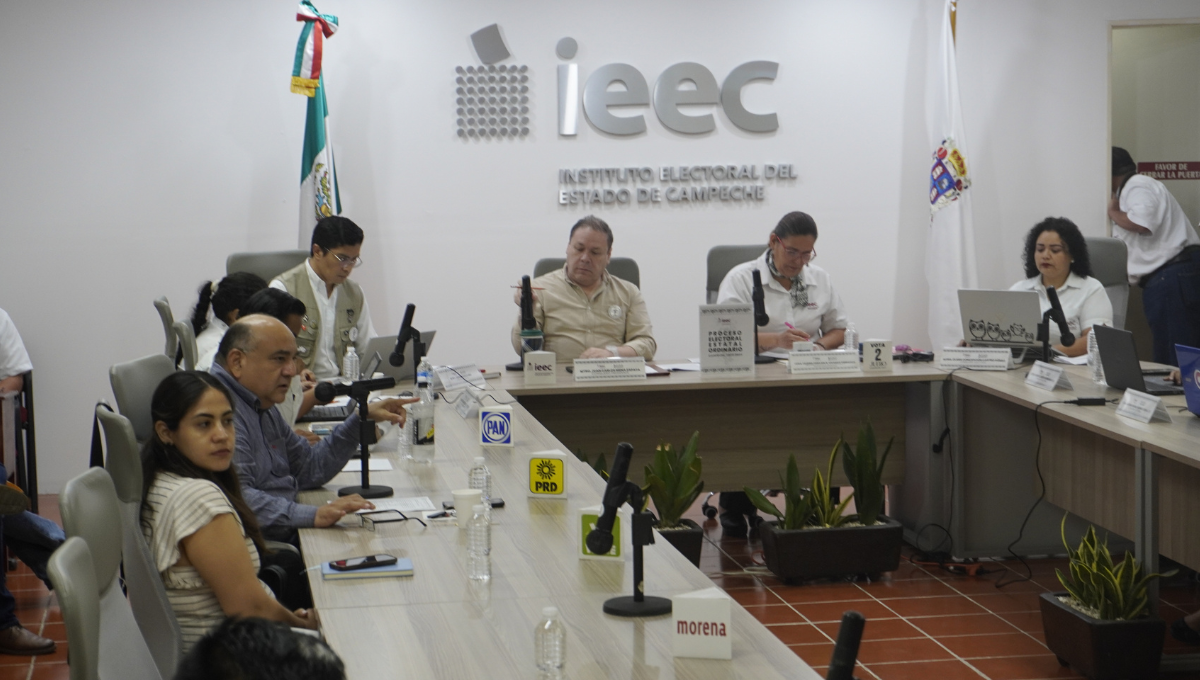 Instituto Electoral de Campeche aprueba cambios de candidaturas a partidos políticos
