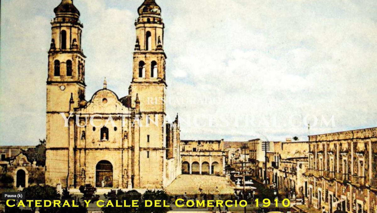 Así se veía el Centro Histórico de Campeche en 1911: FOTOS