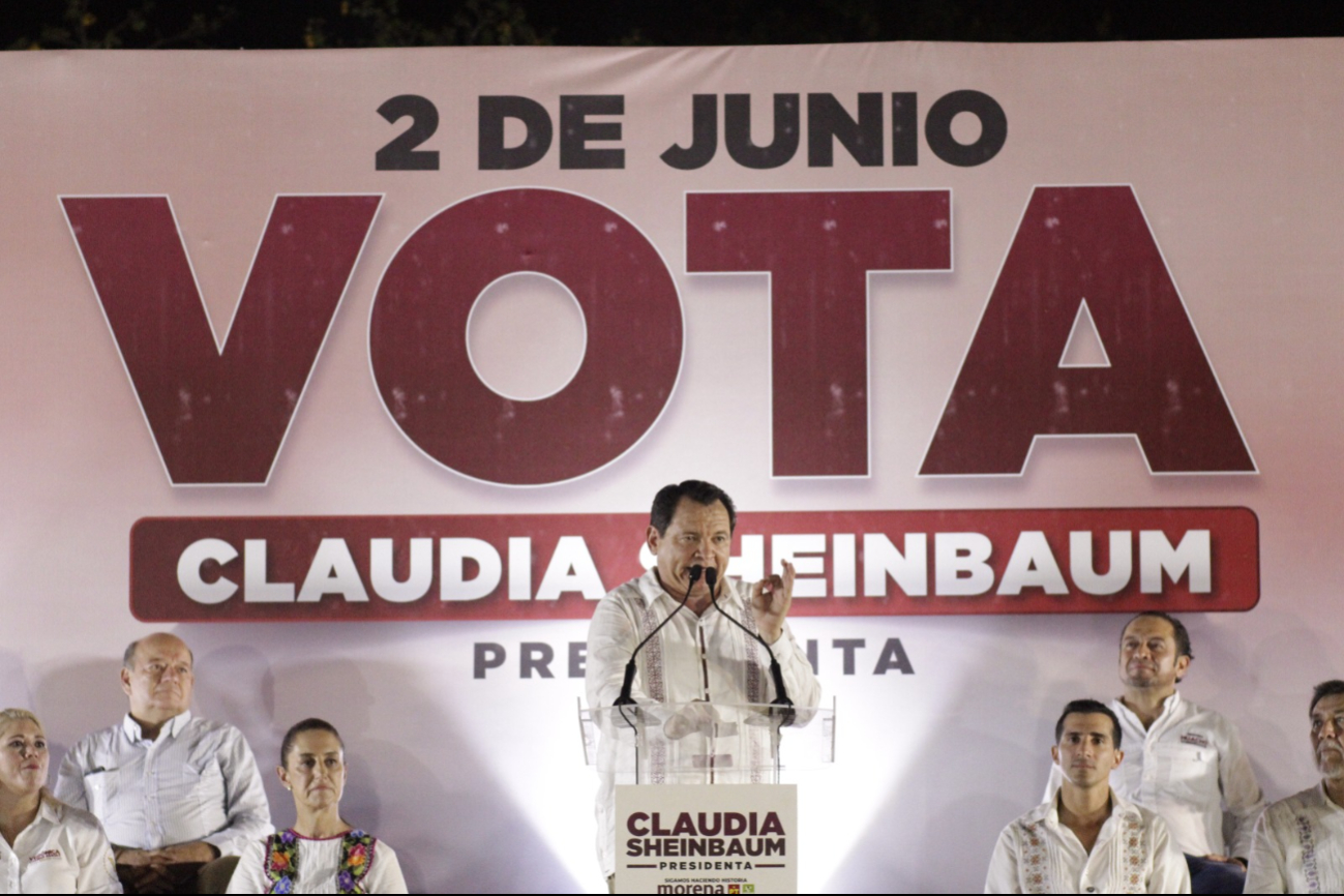 Joaquín Díaz Mena instó a hacer historia el próximo 2 de junio en Mérida