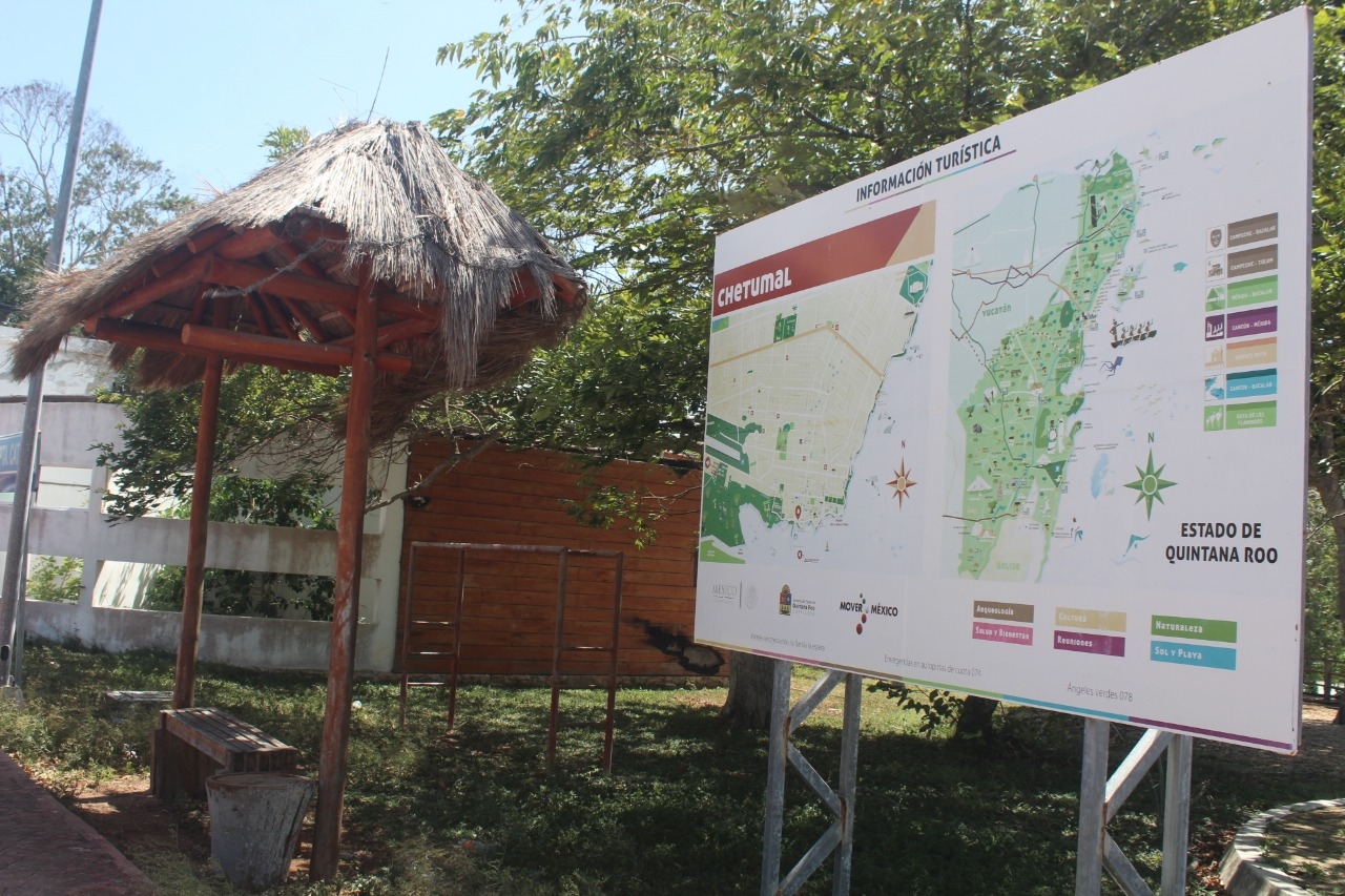Anuncian remodelación del Parador Turístico de Calderitas en Chetumal