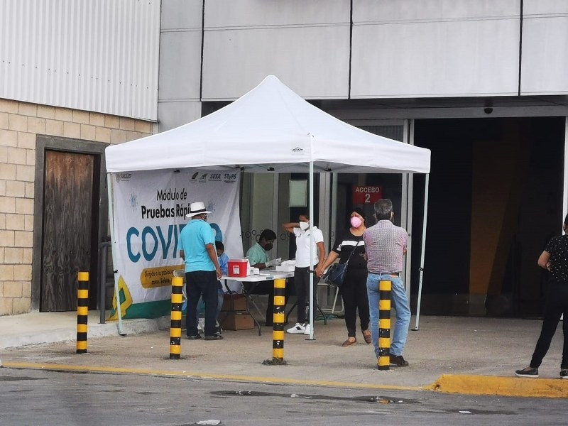 Finaliza hoy aplicación de pruebas rápidas del COVID-19 en Chetumal