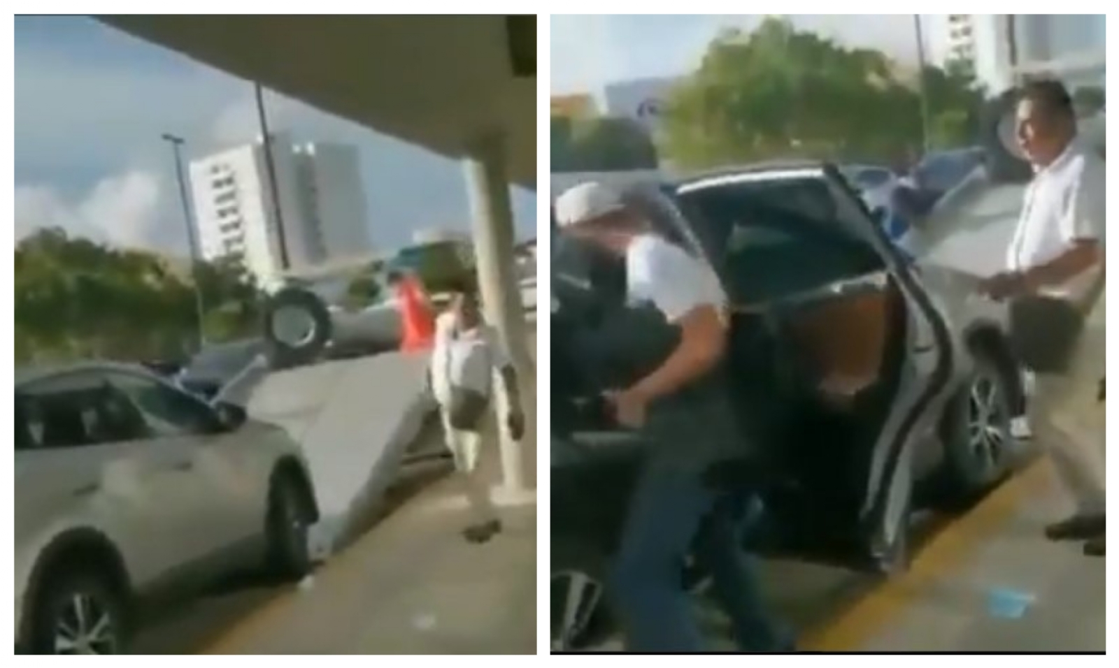 Policías ministeriales aseguran automóvil a punta de pistola en Cancún: VIDEO