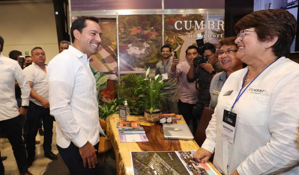 Mauricio Vila inaugura la vigésima edición de la Expo Vivienda Yucatán
