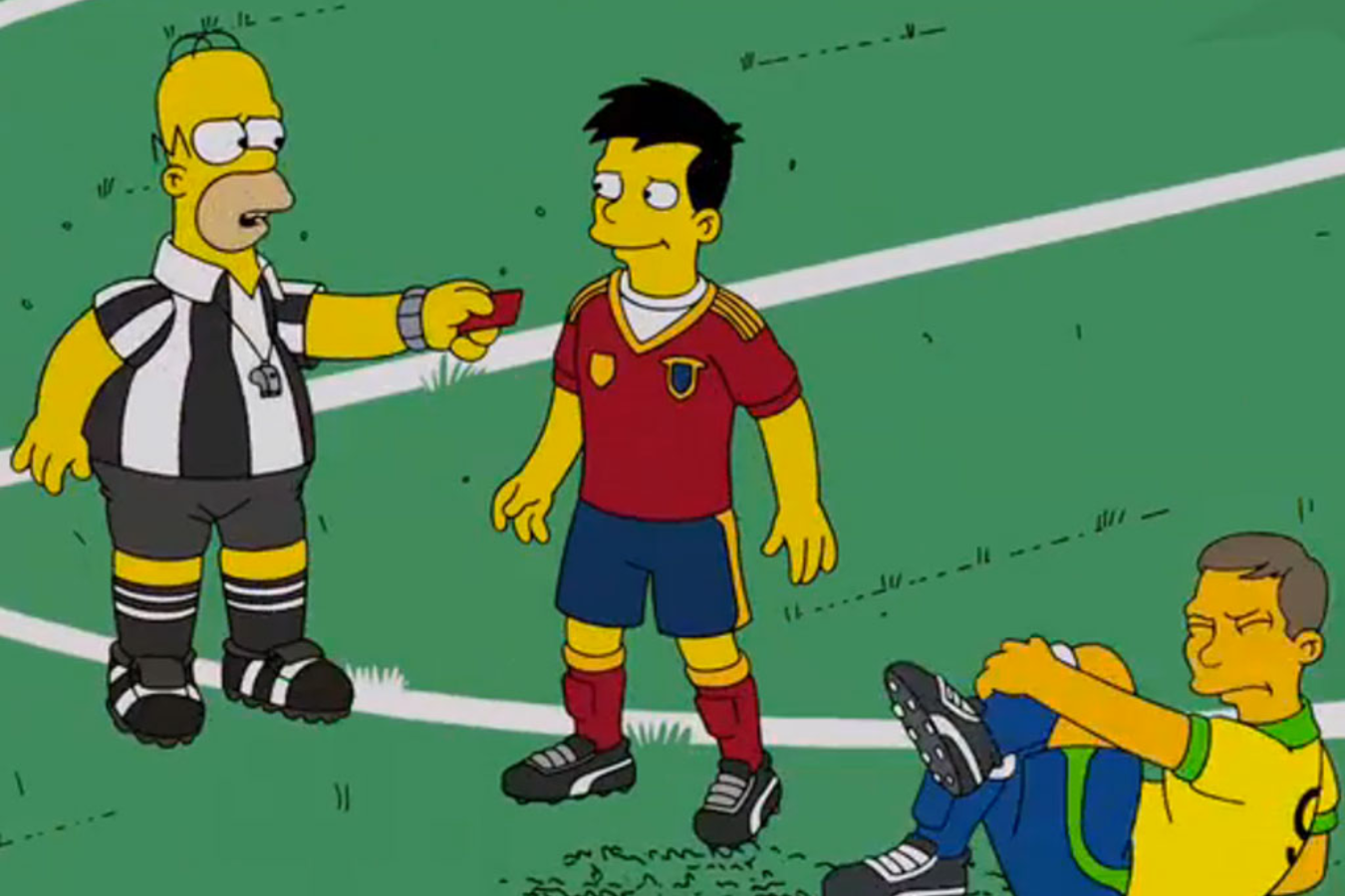 Muertes y trifulcas, así las predicciones de Los Simpsons para el Mundial de Qatar 2022