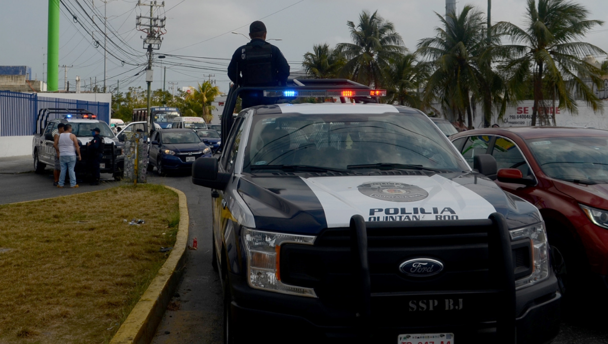FGE presenta a los detenidos por el secuestro de una colombiana en Cancún