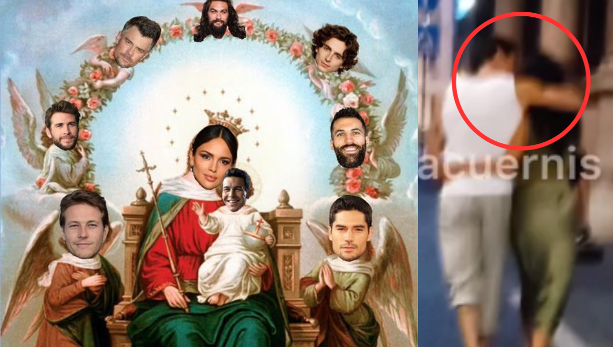 Sí hubo beso entre Eiza González y Mario Casas, fans la nombran 'La Santa Patrona':FOTOS