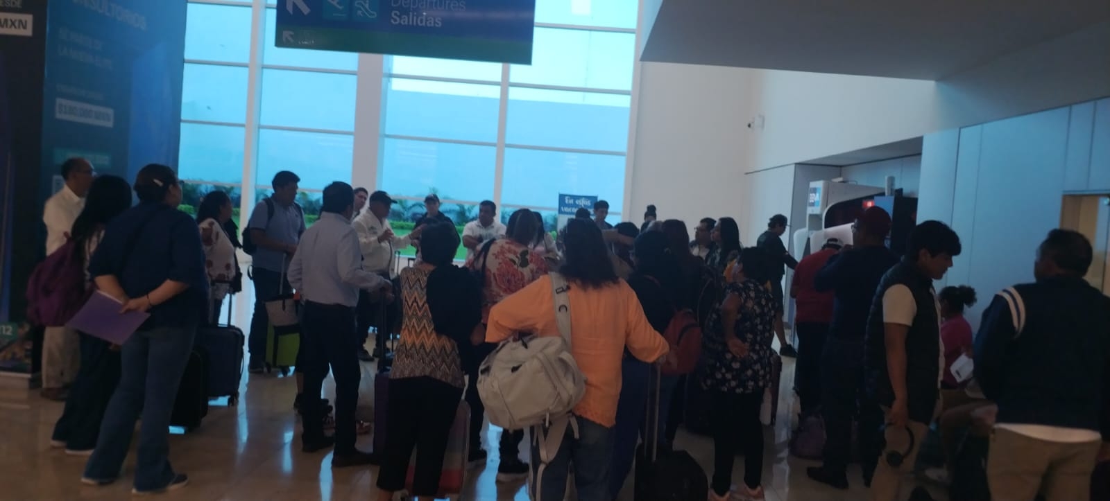 Aeropuerto de Mérida registra ocho vuelos retrasados por casi una hora