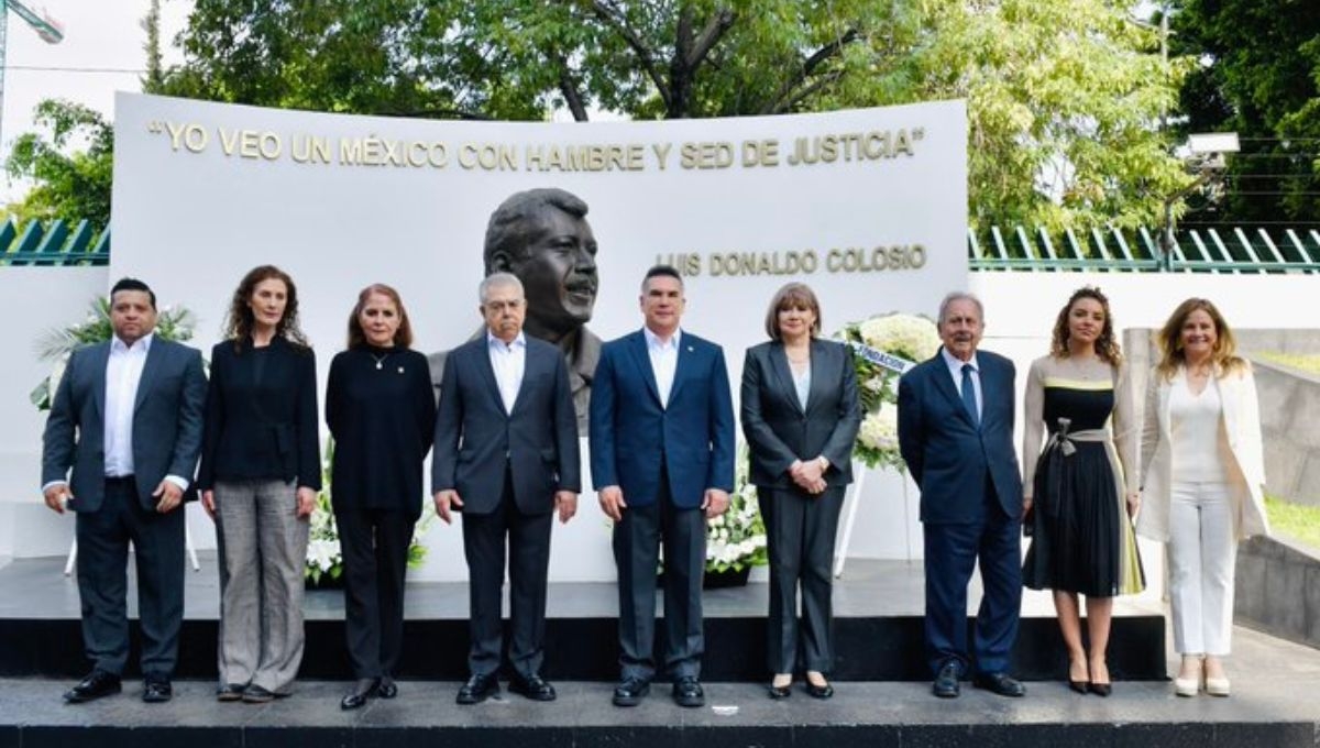 Alejandro Moreno, rinde homenaje a Luis Donaldo Colosio en su 30 aniversario luctuoso