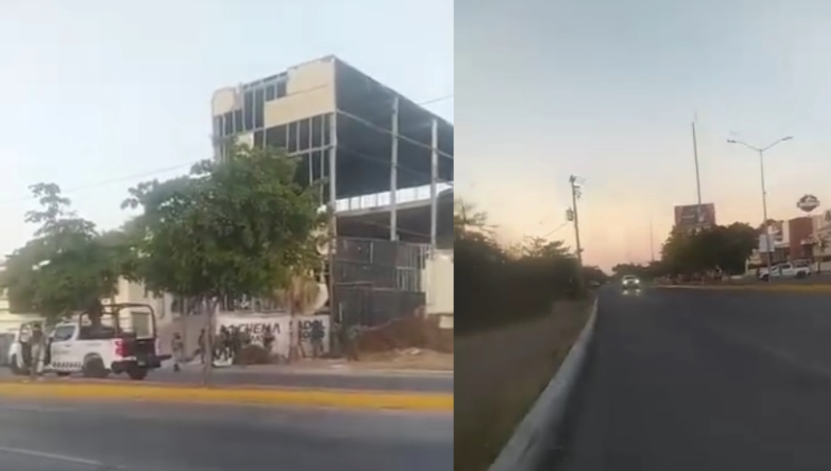Reportero transmite en vivo el momento de una balacera en Culiacán: VIDEO
