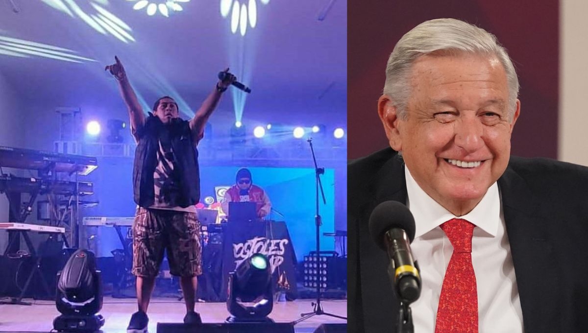 Limbert González, el artista playense que honró al presidente AMLO al ritmo del rap