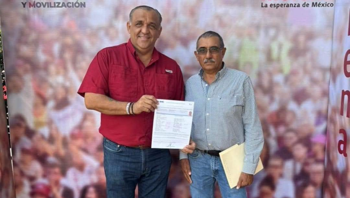 Se registró Juan Carlos Hernández como candidato a la presidencia municipal de Escárcega por Morena