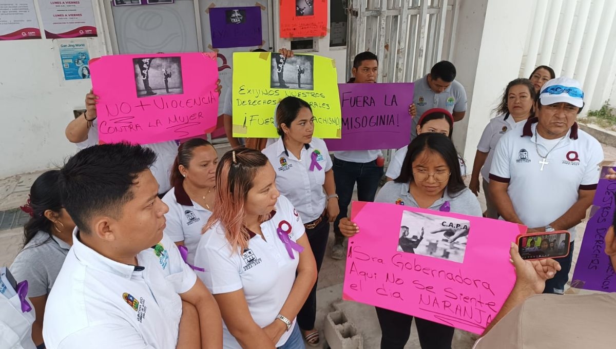 CAPA Tulum remueve a funcionarios, tras manifestación del Sindicato Único de Trabajadores