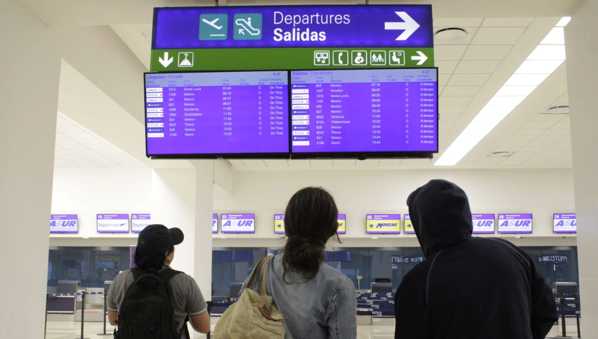 Vuelos Mérida: Aeropuerto tiene programados 32 operaciones hoy Día de la Familia
