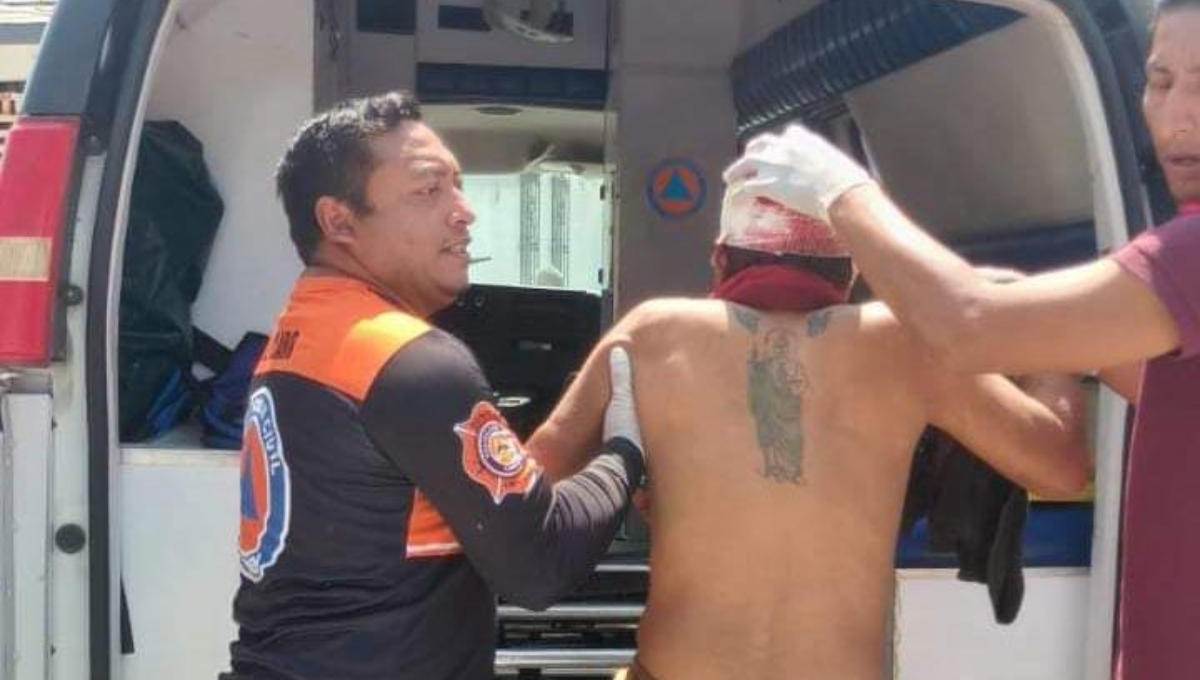 Delincuentes hieren a un albañil con un machete en Ciudad del Carmen