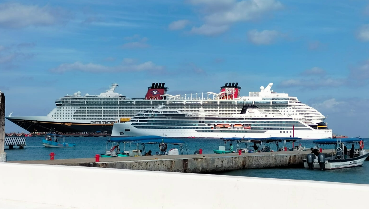 Turismo de cruceros se 'desplomó' esta semana en Cozumel