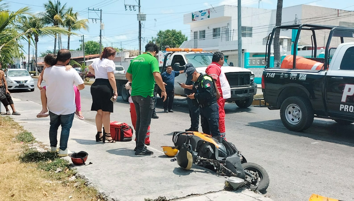 Aumentan las víctimas por accidentes viales en Cozumel; se registran más de 100 en un mes