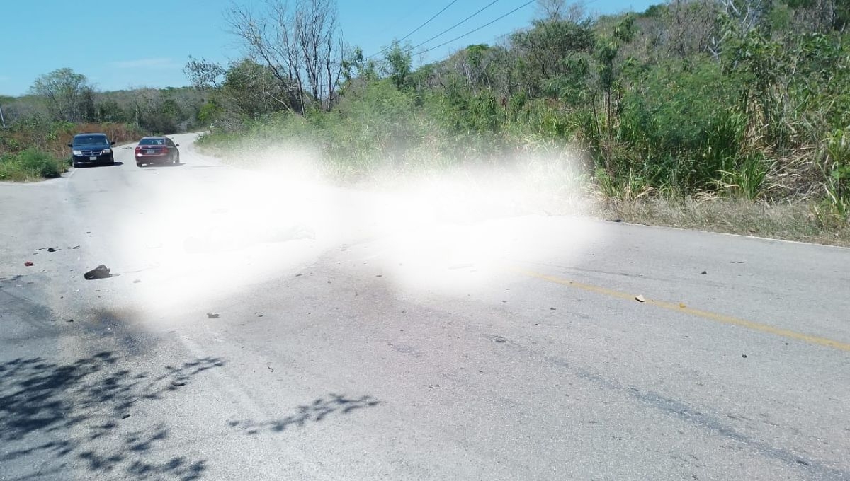Accidente deja dos muertos en la comunidad de Komchén, Campeche