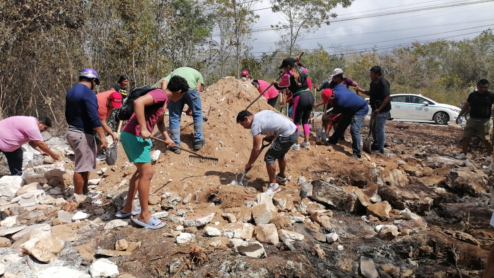 Evidencian organización para invadir tierras ejidales en Playa del Carmen