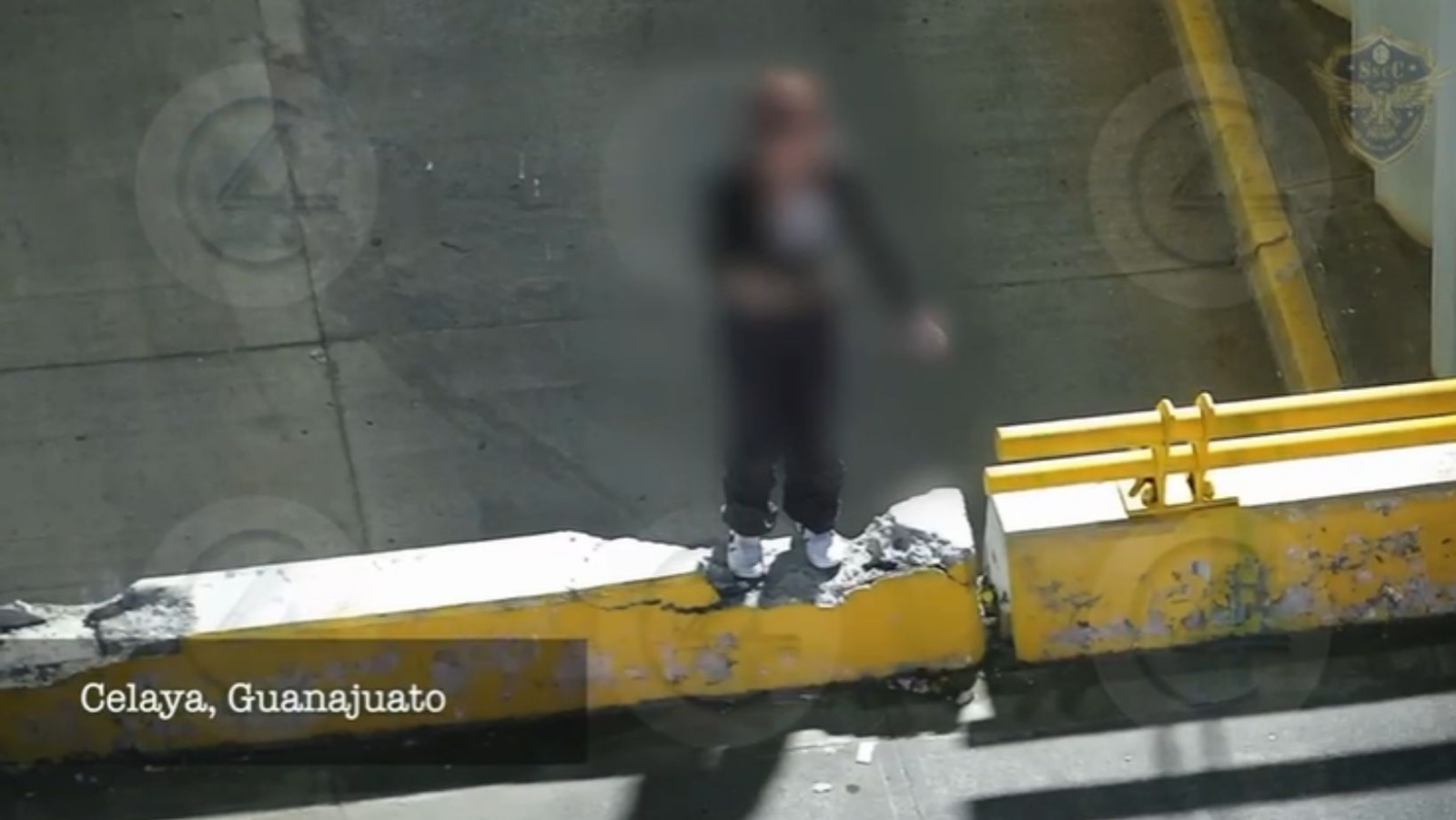 Mujer intenta suicidarse arrojándose de un puente en Celaya, esto se ve en el video
