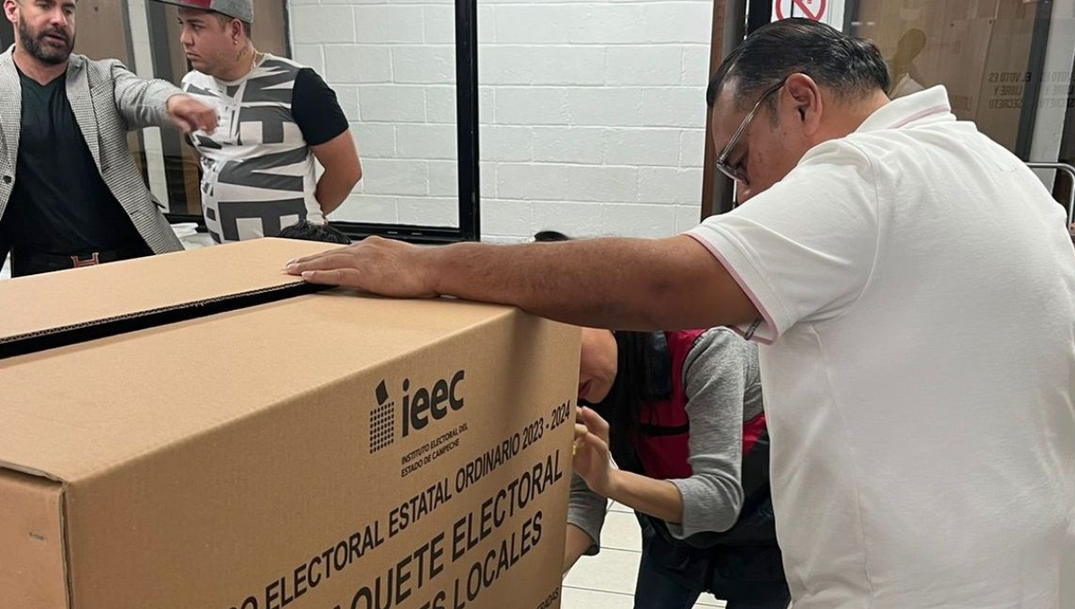 Elecciones Campeche: IEEC recibe material electoral rumbo al 2 de julio