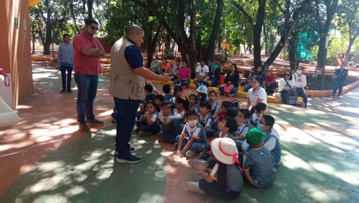 Tranvías de Campeche trasladarán al festival infantil en Ximbal
