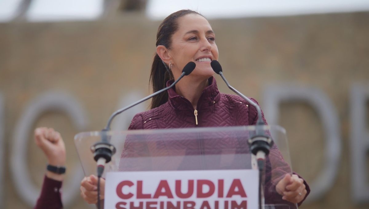 Encapuchados interceptan a Claudia Sheinbaum en Motozintla, Chiapas: VIDEO