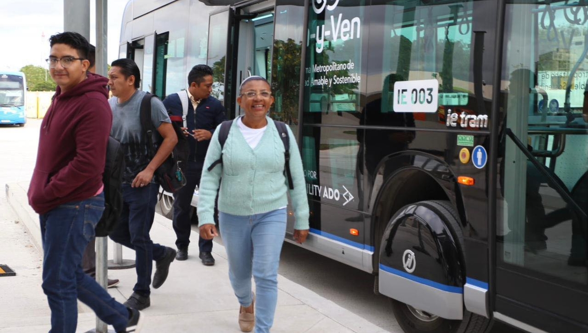 IE-TRAM en Mérida: Ruta La Plancha-Facultad de Ingeniería iniciará operaciones este sábado