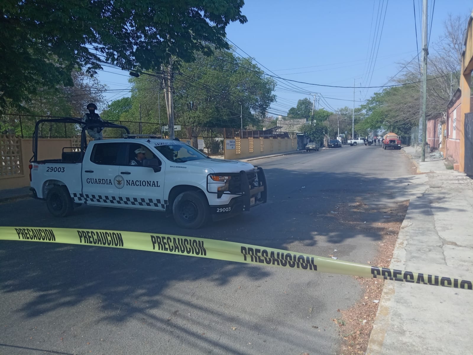 Calles de la colonia Obrera de Mérida se mantienen cerradas por el operativo