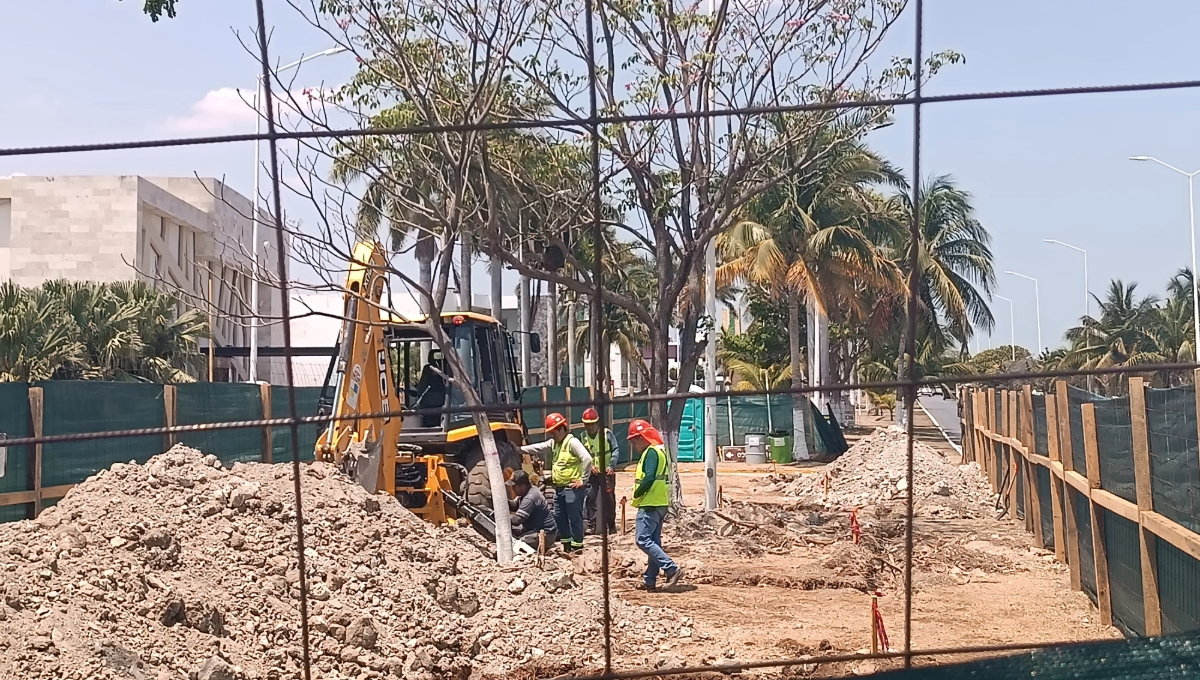 Tren Ligero en Campeche: inician obras complementarias en el malecón