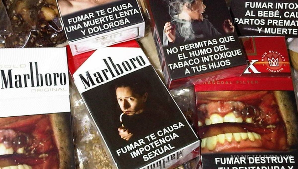 La secretaría de Salud informó que a pñartir del 1 de septiembre las cajetillas de cigarros tendrán nuevas imágenes relacionadas con los efectos que puede causar el tabaquismo