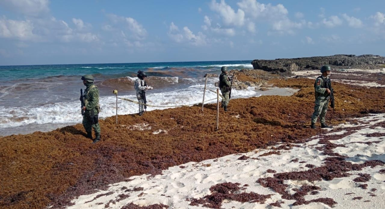 Recalan siete paquetes de cocaína en playas de Cozumel