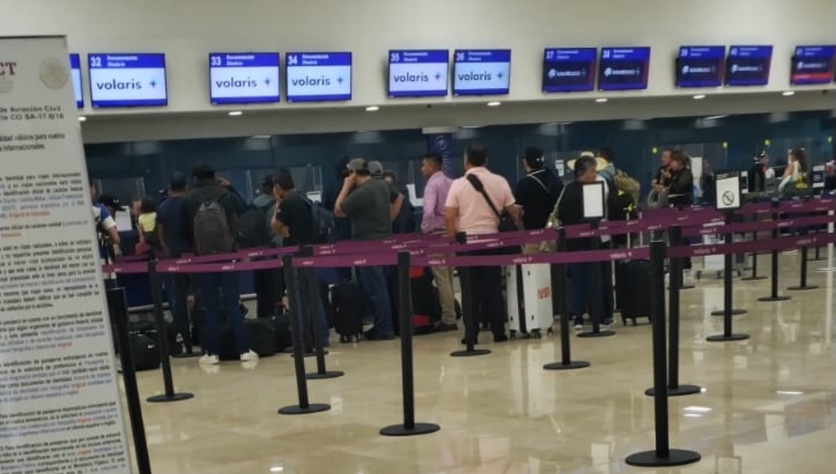 El Aeropuerto de Mérida opera con buena afluencia de pasajeros