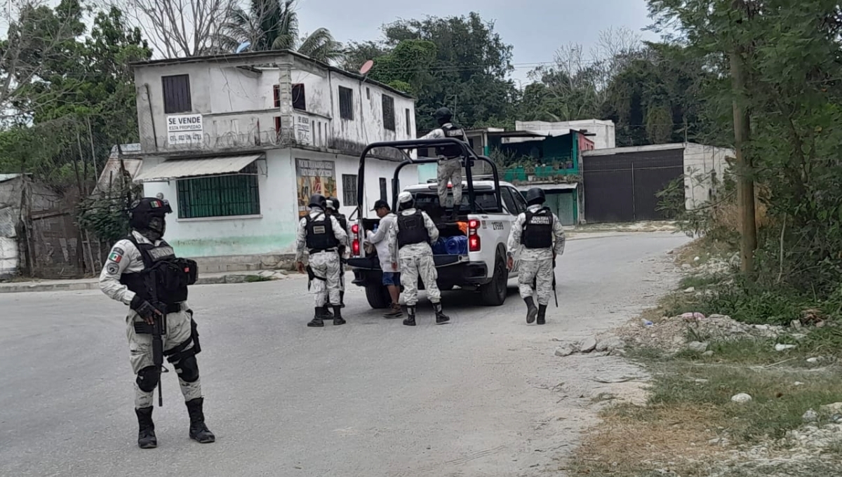 Paro de policías en Campeche: Guardia Nacional entra al quite con la seguridad de Escárcega
