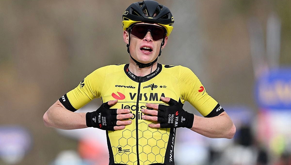 Jonas Vingegaard, ciclista danés, se fracturó las costillas tras grave caída en Vuelta al País Vasco