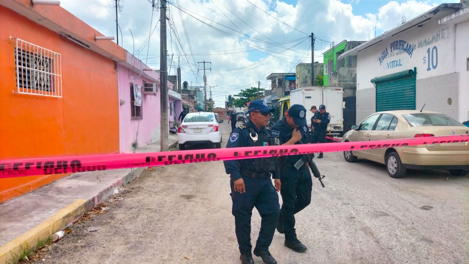 Hombres disparan contra una casa en Cozumel; hay un herido