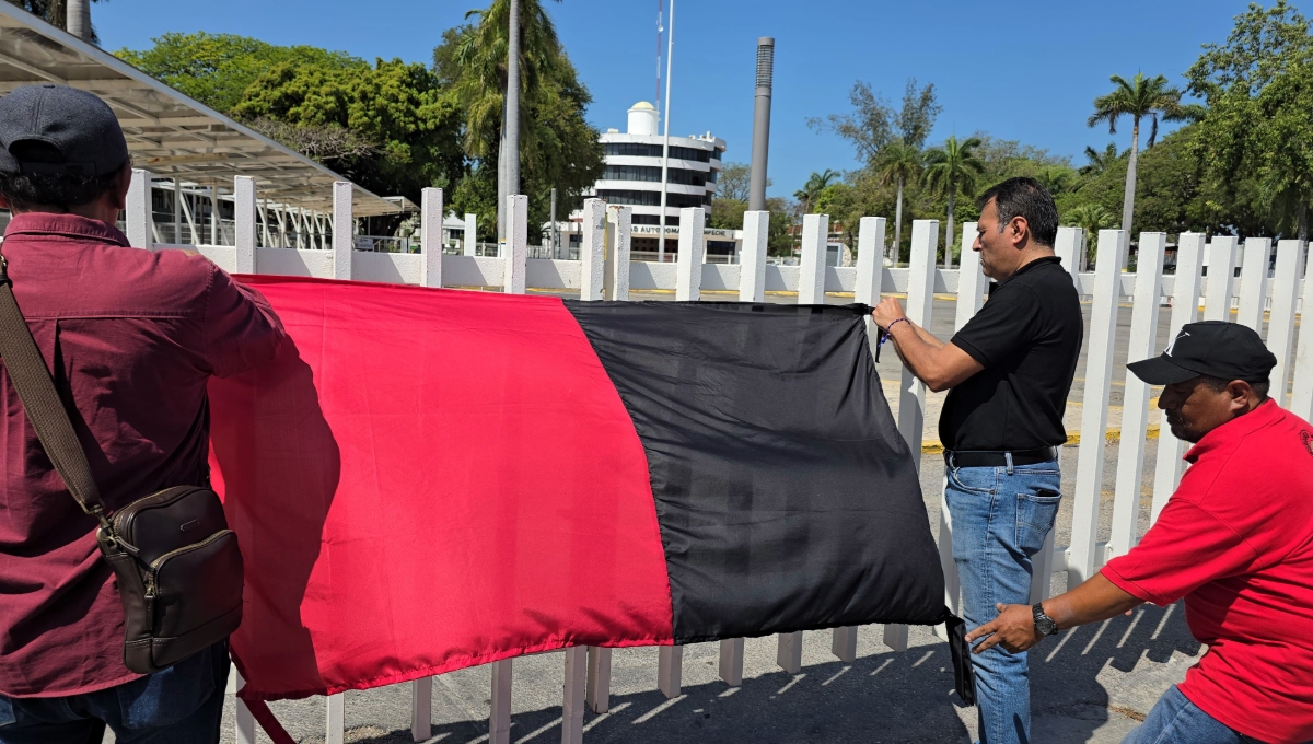La huelga en la Universidad de Campeche estalló el pasado 8 de abril