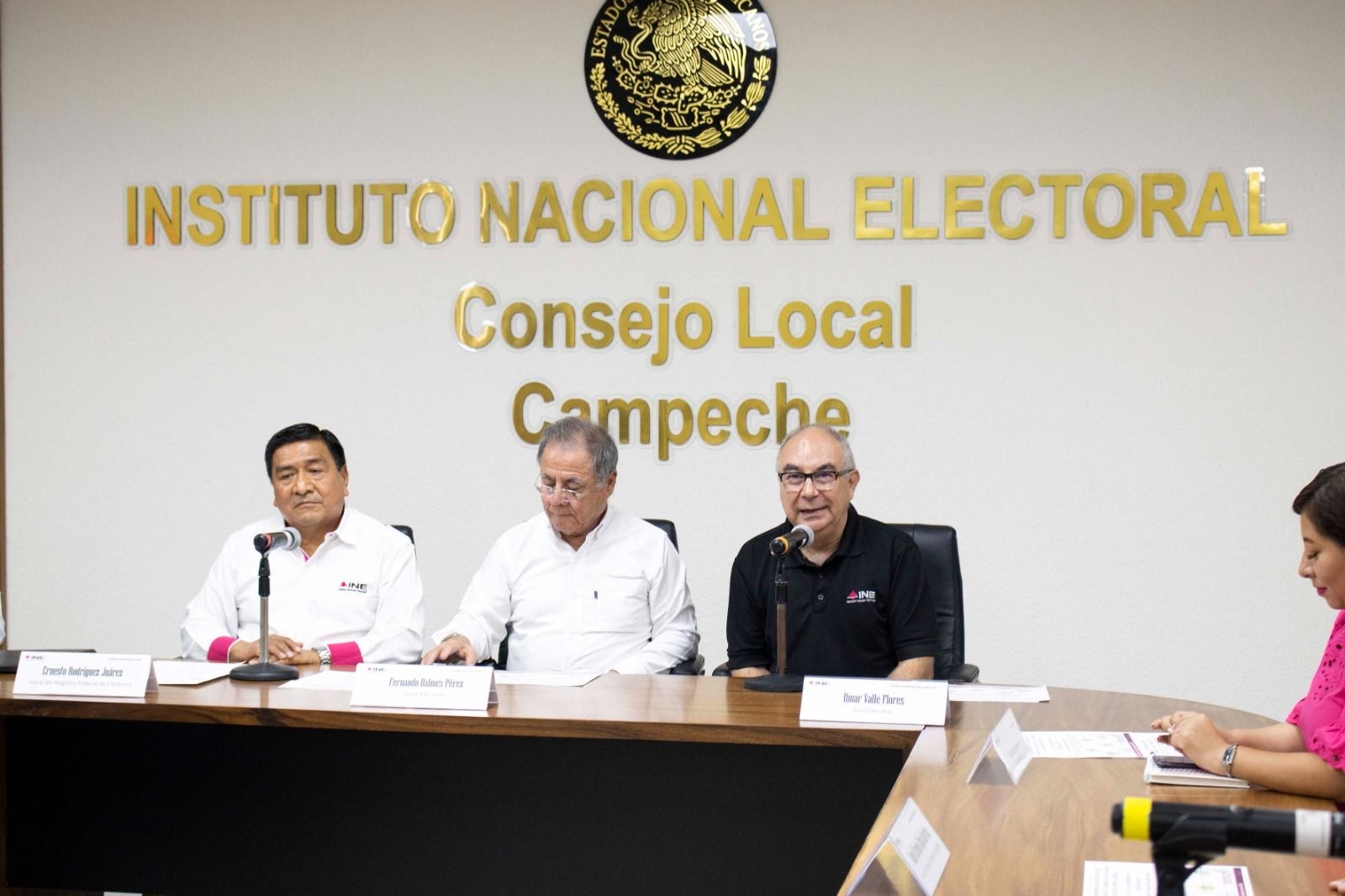 La lista nominal en Campeche está conformada por un total de 694 mil 600 ciudadanos