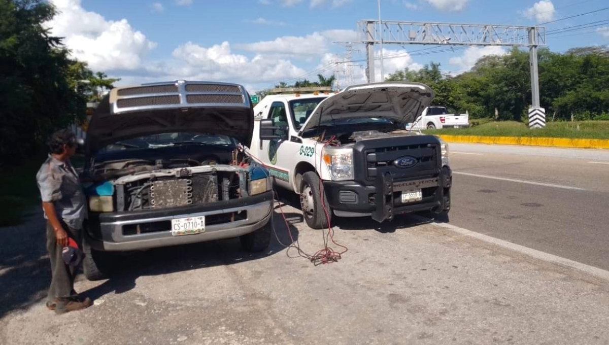 En Campeche, Ángeles Verdes han brindado auxilio carretero a 132 turistas durante mayo
