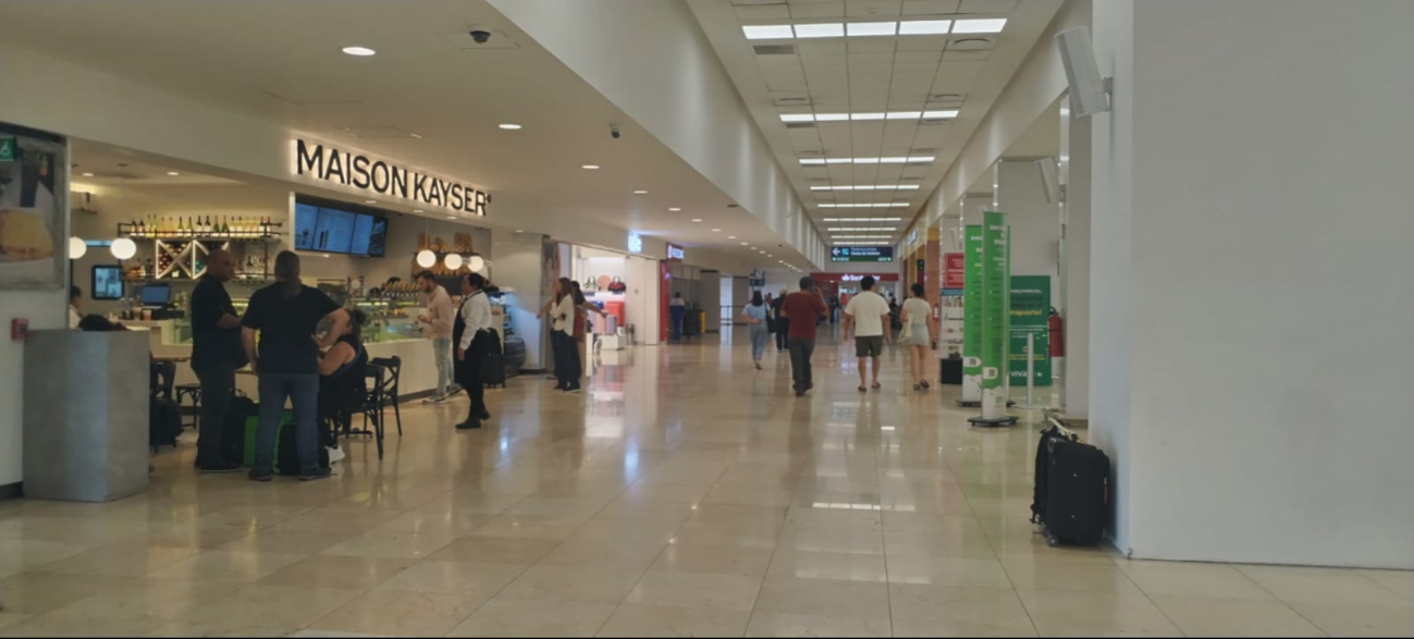 Solamente se registran dos vuelos reprogramados en el aeropuerto de Mérida