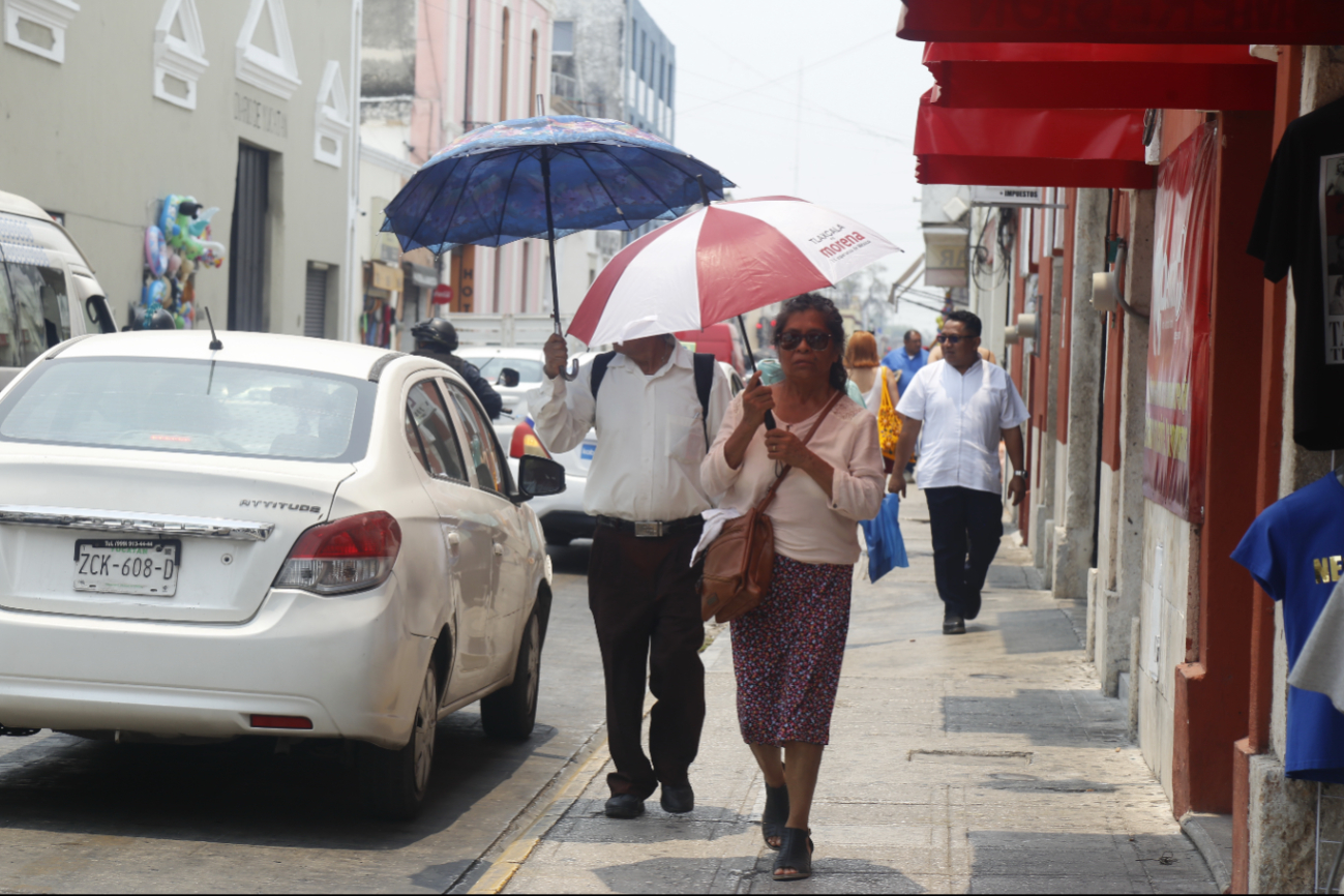 Las altas temperaturas permanecerán esta semana en Mérida