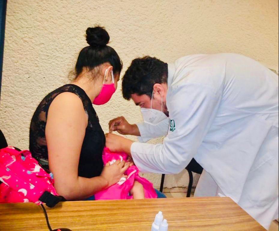 Salud Yucatán llama a completar esquema de vacunación contra la poliomielitis
