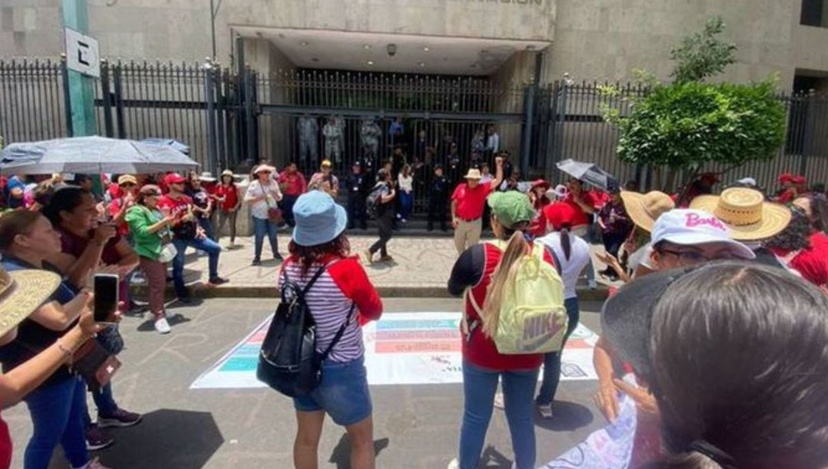 Los maestros de la CNTE no llegaron a un acuerdo con Gobernación y mantendrán su plantón en el Zócalo de la CDMX donde este 29 de mayo será el cierre de campaña de Claudia Sheinbaum