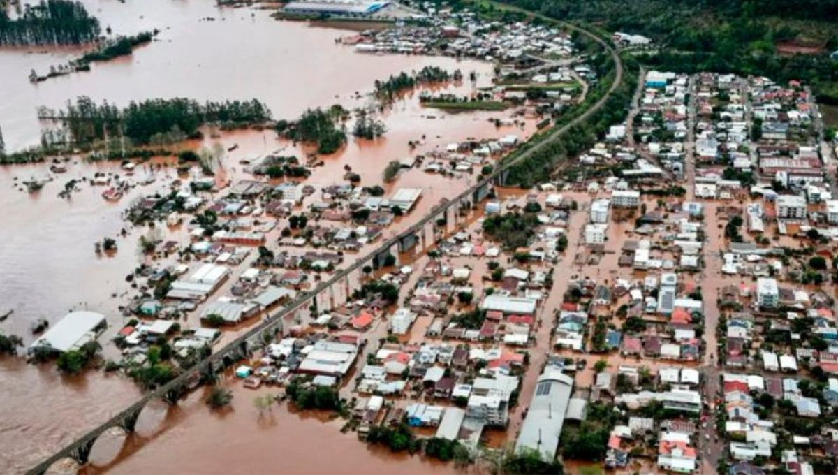 Las inundaciones al sur de Brasil ya han cobrado la vida al menos a un centenar de personas