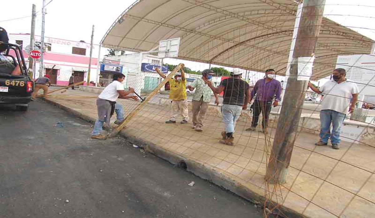 Reprueban arresto de opositores a la construcción de un mercado en Chicxulub Puerto