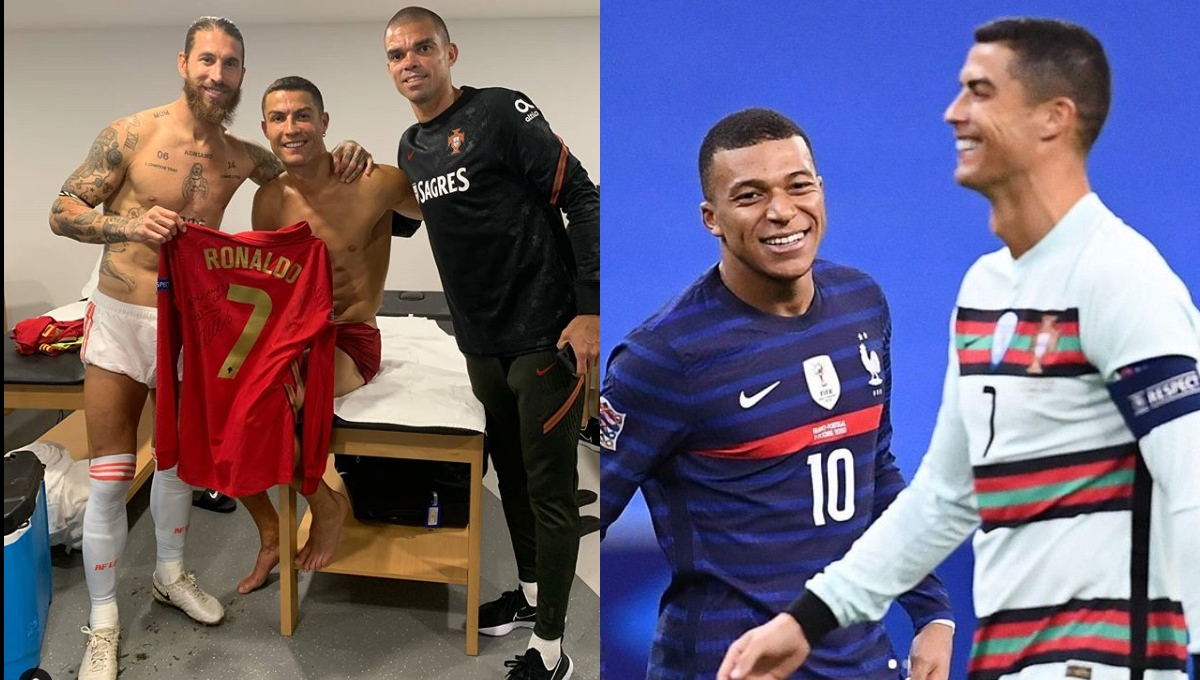 Mbappé, Ramos y otros jugadores que Cristiano pudo haber contagiado de coronavirus