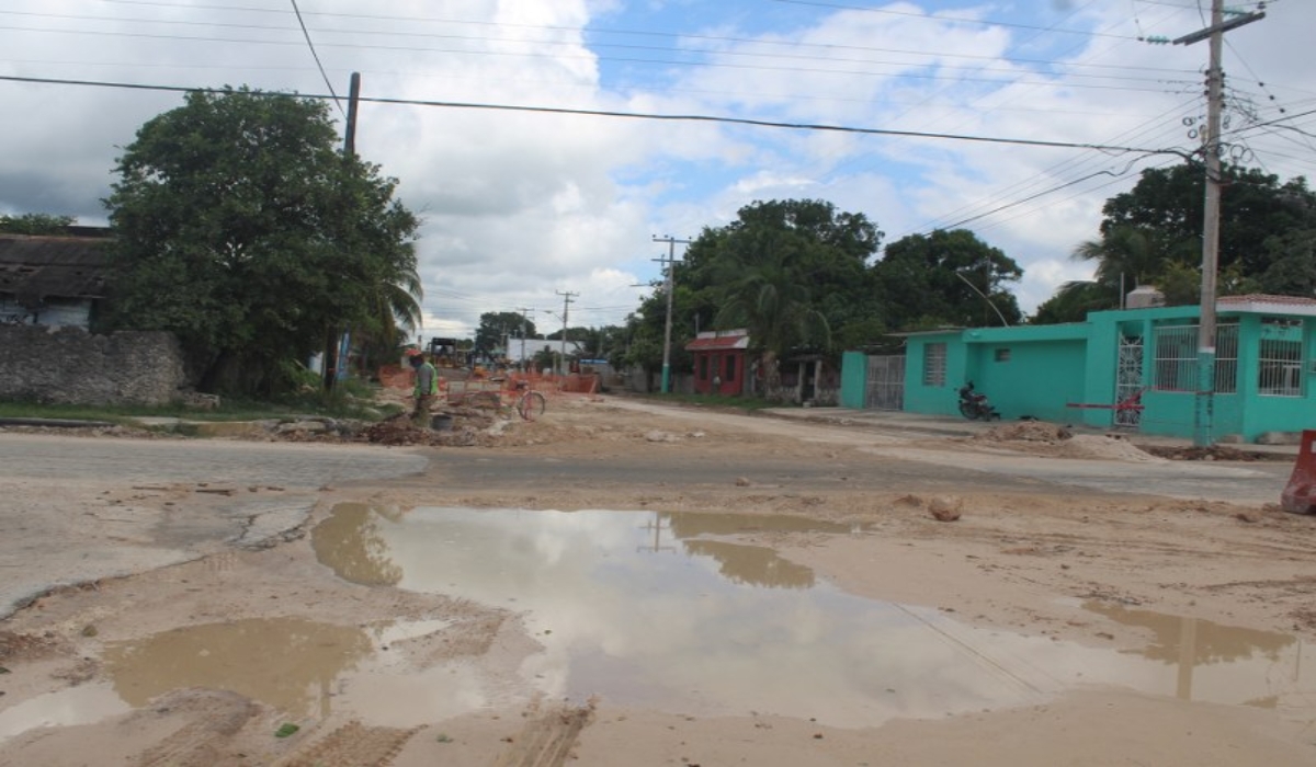 Al menos el 40% de las calles con baches siguen sin ser reparadas en Chetumal