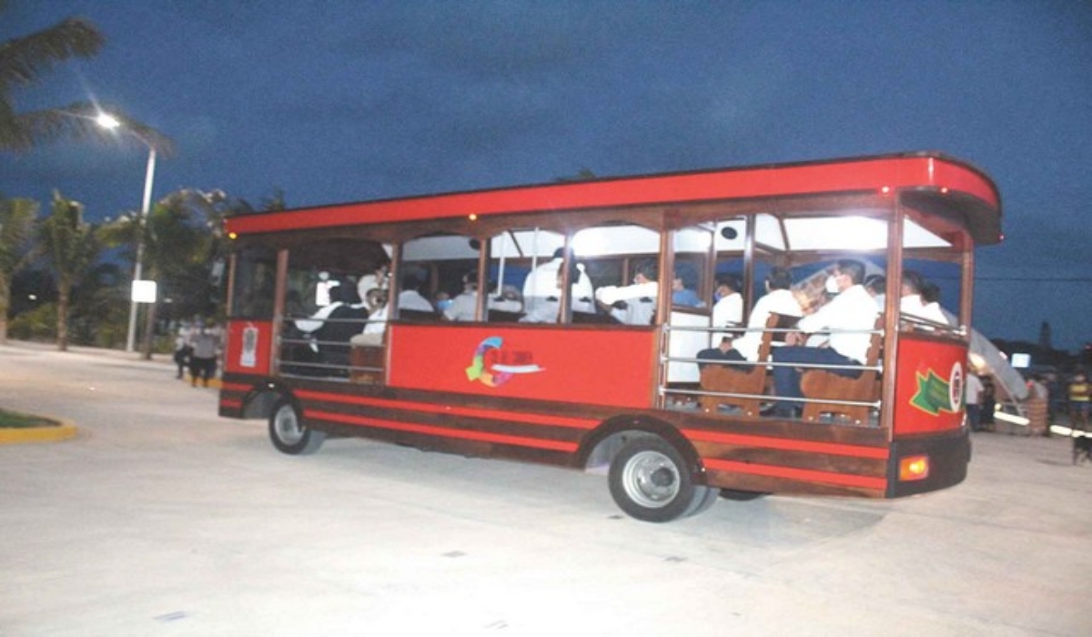 Tranvías de Ciudad del Carmen aún no pueden circular por falta de documentos
