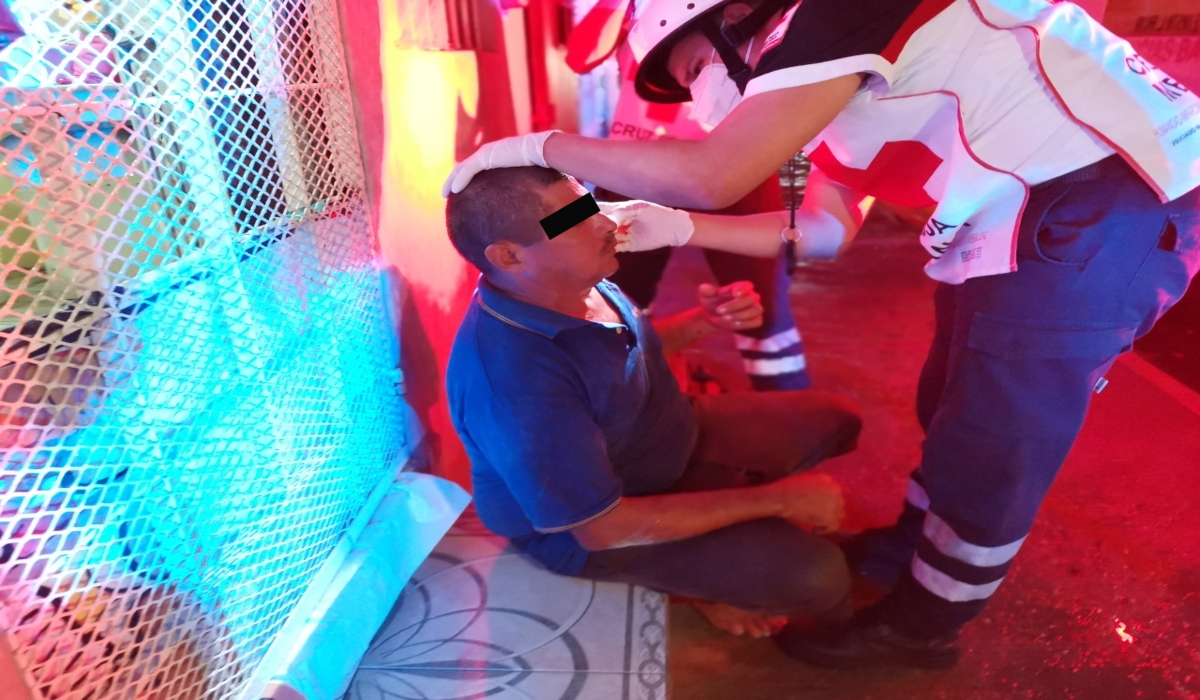 Hombre resulta lesionado en presunto intento de asalto en Ciudad del Carmen